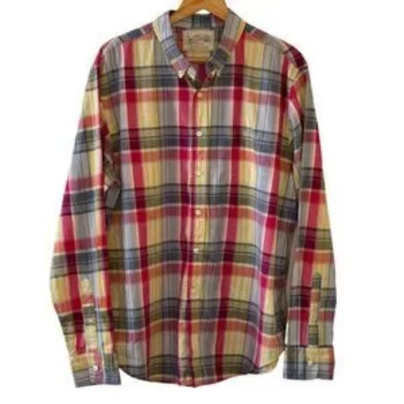 LOT OF 5 Men's Casual Button Down Long Sleeve Shirts Size XL Business Casual - Picture 2 of 6